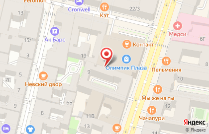ЗАО Банк Советский на улице Марата на карте