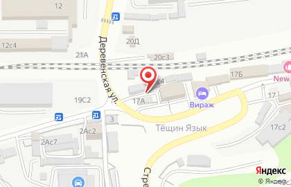 Автосервис АвтоХирург в Первореченском районе на карте