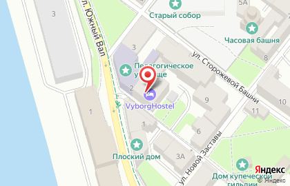 Vyborghostel на карте