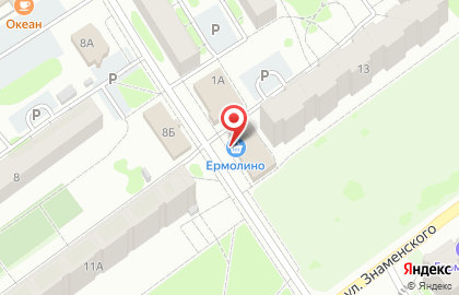 Фирменный магазин Ермолино в Тобольске на карте