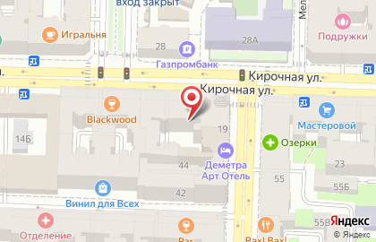 Автошкола Сигнал на Кирочной улице на карте
