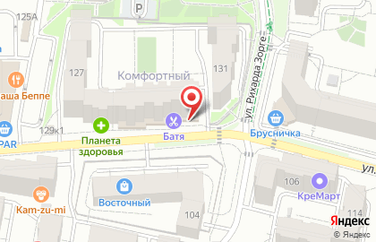Магазин кондитерских изделий Конфетка в Ленинградском районе на карте