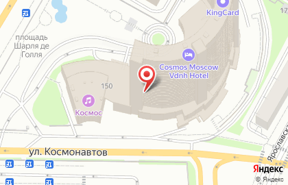 Московский рестораторъ на карте