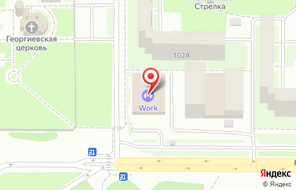 Фитнес-клуб Work Sport Club на проспекте Циолковского на карте