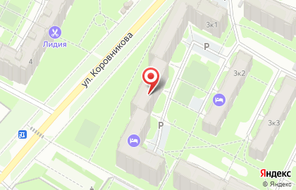 Парикмахерская в Великом Новгороде на карте