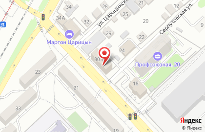 Управление Федеральной службы по надзору в сфере природопользования по Волгоградской области на карте