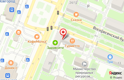 Магазинъ на карте