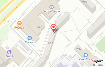 Центр бухгалтерских услуг в Набережных Челнах на карте