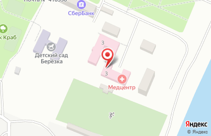 Икрянинская районная больница на улице Мира на карте