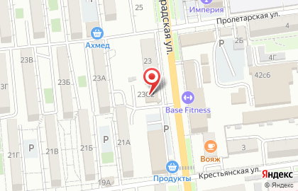 Продуктовый магазин Никольск на улице Ленинградской на карте