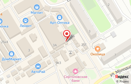 Теле2 в Сертолово на карте