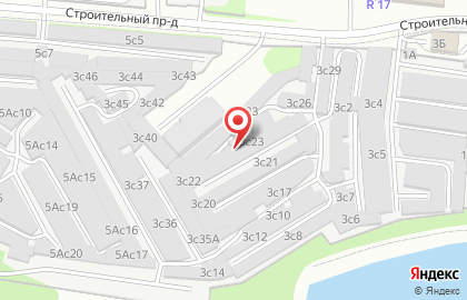 ООО Аэросервис в Строительном проезде на карте
