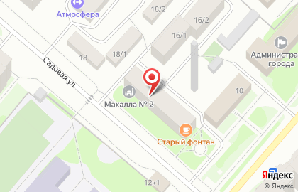 Салон связи Евросеть на Садовой улице, 16 в Мегионе на карте