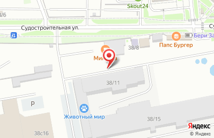 Егостудия на Полтавской улице на карте