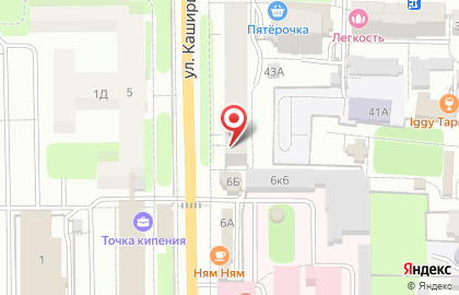 Парикмахерская в Рязани на карте