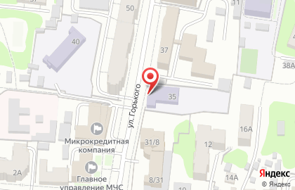 Детский сад компенсирующего вида Теремок в Центральном районе на карте
