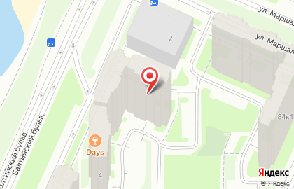 Кофе-бар MY в Красносельском районе на карте