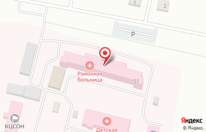 Малопургинская районная больница на карте