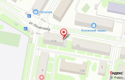Центр творчества им. Г.А. Карчевского в Сыктывкаре на карте