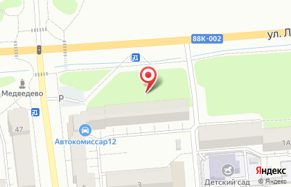 Теплица на Полевой улице на карте
