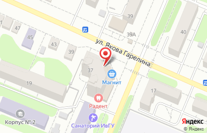 Пекарня Хлебная лавка в Иваново на карте