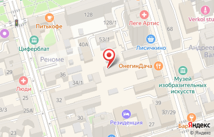 Онегин Дача на проспекте Чехова на карте