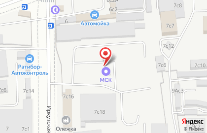 ООО МСК на Байкальской улице на карте