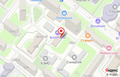 К-Сервис на улице Расковой на карте