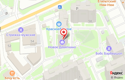 Бар Суши WOK в деревне Новое Девяткино на карте