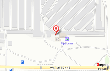 Торгово-сервисная компания 1й Аккумуляторный в Ленинском районе на карте