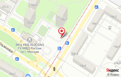 Автостоянка Мгса на Большой Черёмушкинской улице на карте