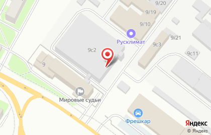 Фабрика Окон на улице Смирнова на карте