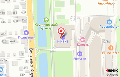 Школа скорочтения и развития интеллекта Iq007 на Восточно-Кругликовской улице на карте