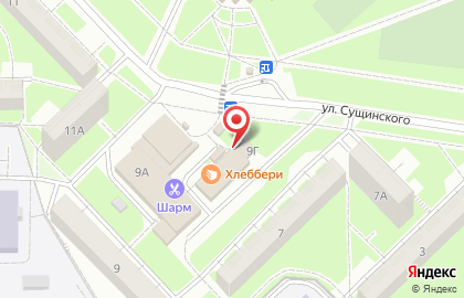 Тепличное, ГУП на карте