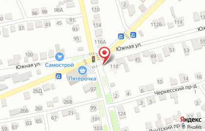 Магазин разливного пива Пивнофф в переулке Баумана на карте