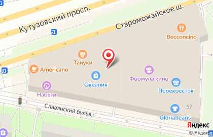 Магазин товаров для новорожденных Baby Loft на Кутузовском проспекте на карте