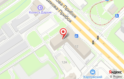 Банкомат Волго-Вятский банк Сбербанка России на улице Новикова-Прибоя на карте