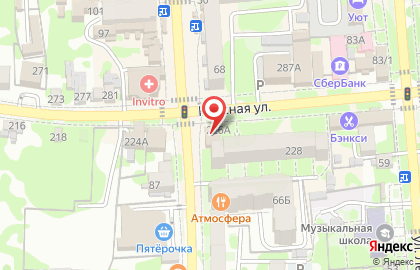 Удача на Красной улице на карте