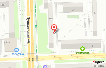 Компания Сиана на Пушкинской улице на карте