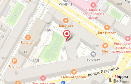 Центр красоты OLA на 2-ой Советской на карте