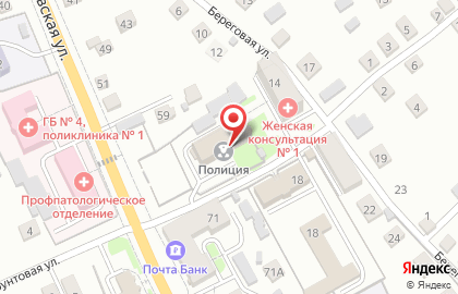 Отдел полиции Зенковский, Отдел МВД России по г. Прокопьевску на карте