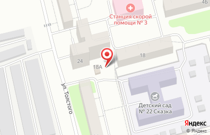 Сургутский хлебозавод на улице Толстого на карте