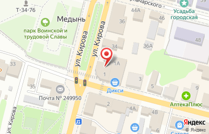 Аптека Надежда-Фарм на проспекте Ленина на карте