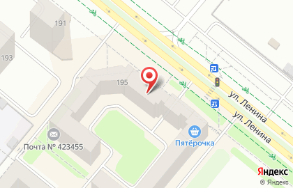 Пункт выдачи товаров Faberlic на улице Ленина на карте