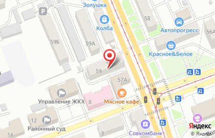 Телекоммуникационная компания Дом.ру на проспекте Ленина на карте