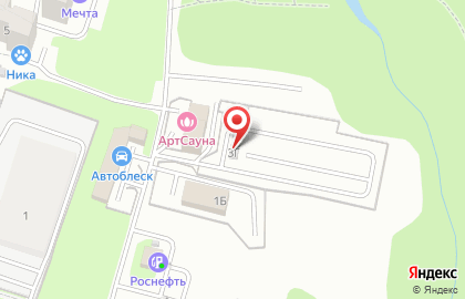 Автостоянка в Пензе на карте