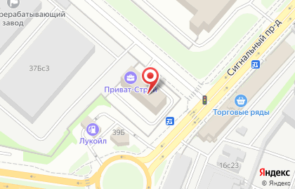 Магазин Inrooms.ru в Сигнальном проезде на карте