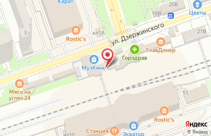 Аптека Озерки в Москве на карте