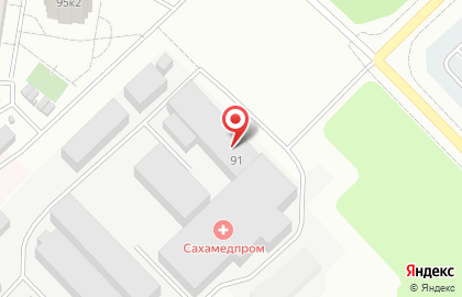 Автосервис в Якутске на карте