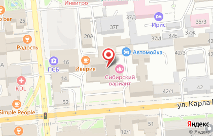 Стоматология в Красноярске на карте